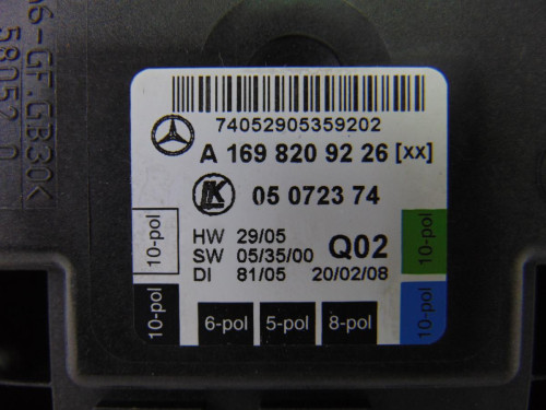  MODULO ELECTRONICO MERCEDES-BENZ CLASE B (BM 245) 