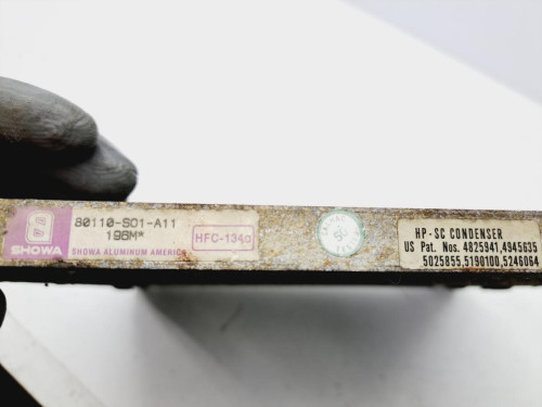  CONDENSADOR / RADIADOR AIRE ACONDICIONADO Honda CIVIC BERL. 3/4 (EJ/EK) 