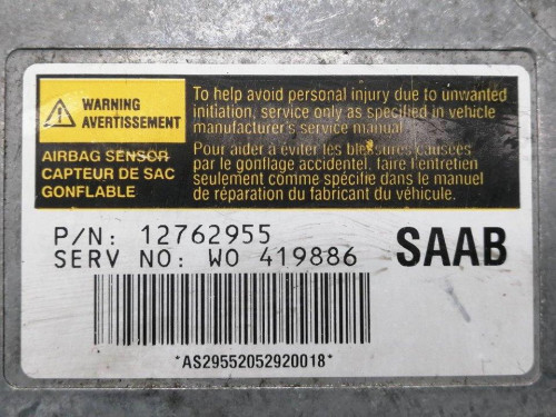  CENTRALITA AIRBAG SAAB 9-3 FAMILIAR 