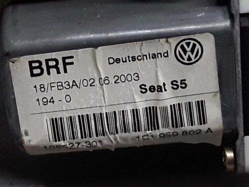 MOTOR ELEVALUNAS DELANTERO DERECHO Seat LEON (1M1) 