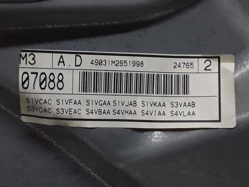 MOTOR ELEVALUNAS DELANTERO DERECHO Seat LEON (1M1) 