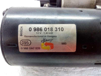 MOTOR ARRANQUE, PEUGEOT, 307 (S1)(04.2001)