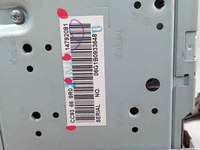 SISTEMA AUDIO / RADIO CD, MAZDA, 5 BERLINA (CR)