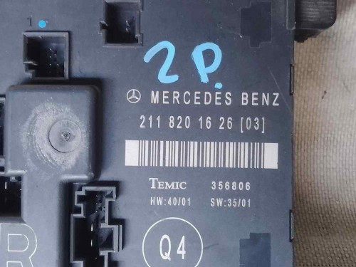 CENTRALITA CIERRE MERCEDES-BENZ CLASE E (BM 211) BERLINA 