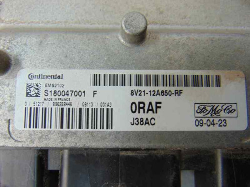  CENTRALITA MOTOR UCE FORD FIESTA (CB1) 