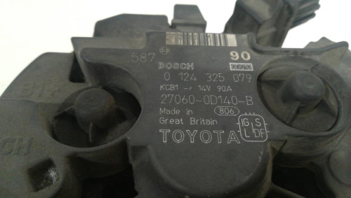  ALTERNADOR TOYOTA COROLLA (E12) 
