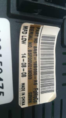 PANTALLA MULTIFUNCION, FORD, FIESTA (CB1)