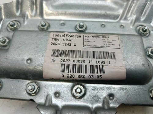 AIRBAG LATERAL TRASERO IZQUIERDO Mercedes-Benz CLASE S (BM 220) BERLINA 