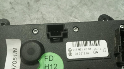 MANDO MULTIFUNCION, MERCEDES-BENZ, CLASE E (BM 211) BERLINA