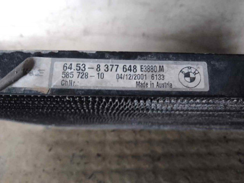 CONDENSADOR / RADIADOR AIRE ACONDICIONADO BMW SERIE 3 TOURING (E46) 