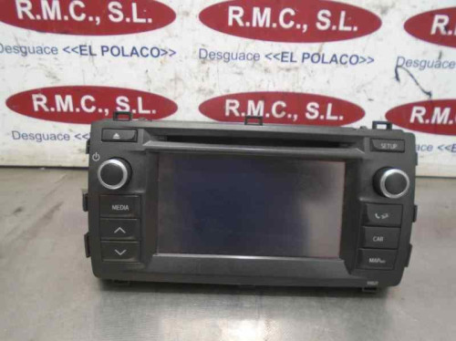 SISTEMA AUDIO / RADIO CD TOYOTA AURIS TOURING SPORTS (E18) 