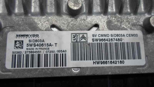  CENTRALITA MOTOR UCE CITROEN GRAND C4 PICASSO 