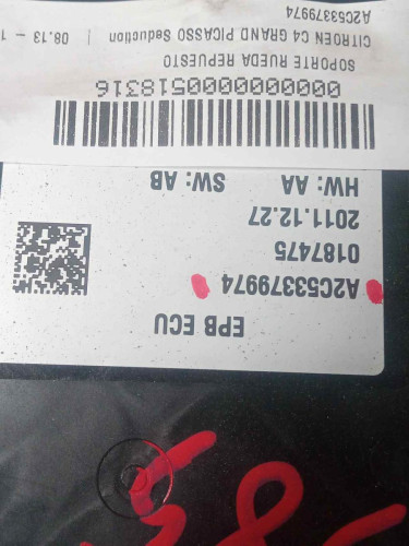  FRENO DE MANO ELECTRICO Citroen GRAND C4 PICASSO/SPACETOURER 