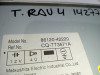  SISTEMA AUDIO / RADIO CD Toyota RAV4 (A3) 