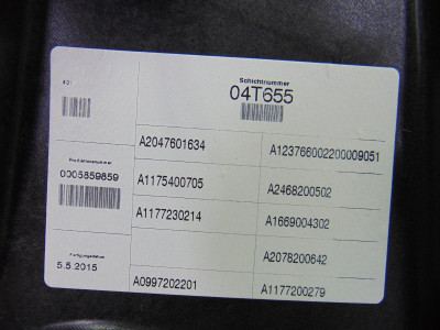 ELEVALUNAS DELANTERO DERECHO, MERCEDES-BENZ, CLASE CLA (BM 117)