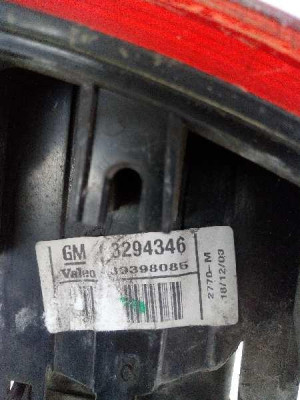 PILOTO TRASERO DERECHO, OPEL, MERIVA