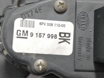 POTENCIOMETRO PEDAL, OPEL, ASTRA H BERLINA
