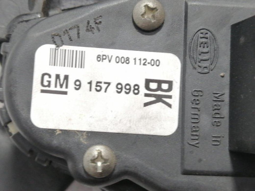  POTENCIOMETRO PEDAL OPEL ASTRA H BERLINA 