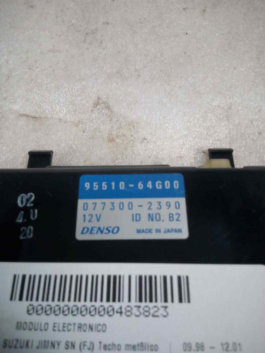  MODULO ELECTRONICO, SUZUKI, JIMNY (SN/FJ) 
