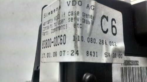  CUADRO INSTRUMENTOS TOYOTA COROLLA (E12) 