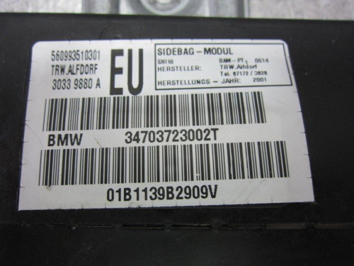  AIRBAG LATERAL DERECHO BMW SERIE 3 BERLINA (E46) 