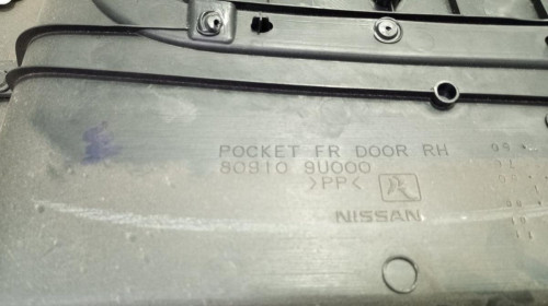 GUARNECIDO PUERTA DELANTERA DERECHA Nissan NOTE (E11E) 