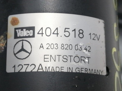 MOTOR LIMPIA DELANTERO, MERCEDES-BENZ, CLASE C (BM 203) BERLINA