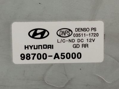 MOTOR LIMPIA TRASERO, HYUNDAI, I30 (GD)