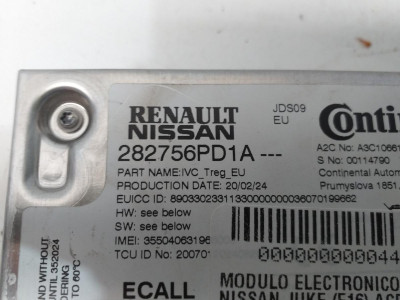 MODULO ELECTRONICO, NISSAN, JUKE (F16)