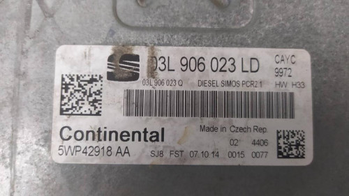 CENTRALITA MOTOR UCE Seat IBIZA BERLINA (6J5) 