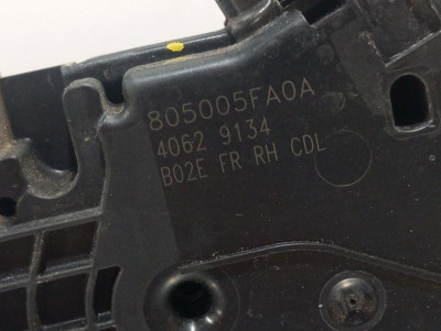 CERRADURA PUERTA DELANTERA DERECHA, NISSAN, MICRA (K14)