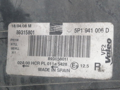  FARO DERECHO, SEAT, ALTEA XL (5P5) 