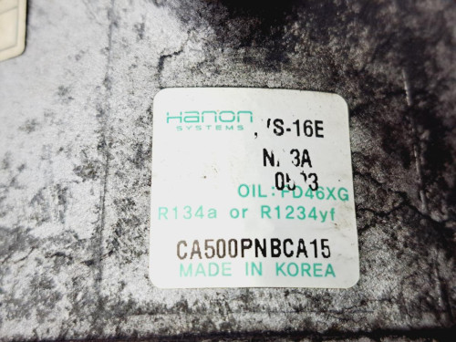 COMPRESOR AIRE ACONDICIONADO Kia CARENS (RP) 