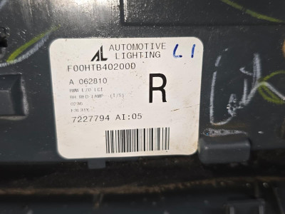 PILOTO TRASERO DERECHO INTERIOR, BMW, SERIE X5 (E70)