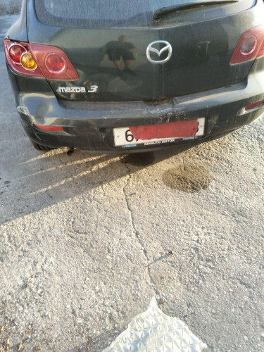PARAGOLPES TRASERO MAZDA 3 BERLINA (BK) 