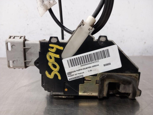  CERRADURA PUERTA DELANTERA DERECHA, PEUGEOT, 407 