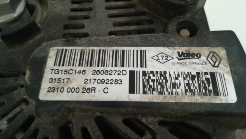  ALTERNADOR Renault KANGOO II (F/KW0) 