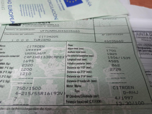  CITROEN C4 PICASSO 