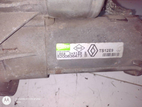  MOTOR ARRANQUE Renault CLIO III 