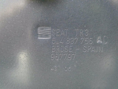 ELEVALUNAS DELANTERO DERECHO, SEAT, IBIZA (6L1)