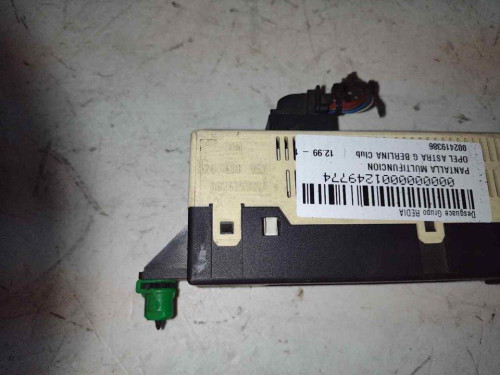  PANTALLA MULTIFUNCION OPEL ASTRA G BERLINA 