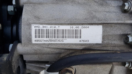 CAJA CAMBIOS Volkswagen Touareg (7LA)(2002->) Volkswagen Touareg (7LA)(2002->) 