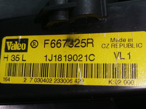  MOTOR CALEFACCION Volkswagen GOLF IV BERLINA (1J1)(10.1997) 