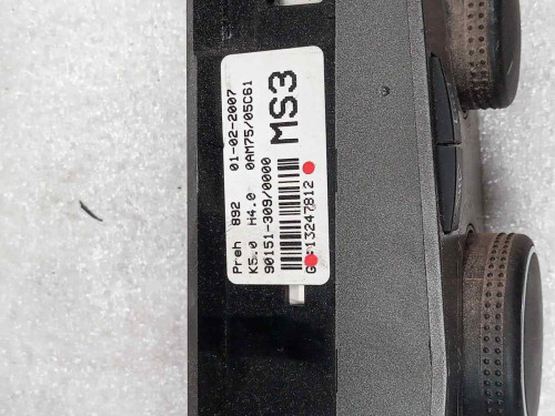 MANDO CALEFACCION / AIRE ACONDICIONADO OPEL ZAFIRA B 