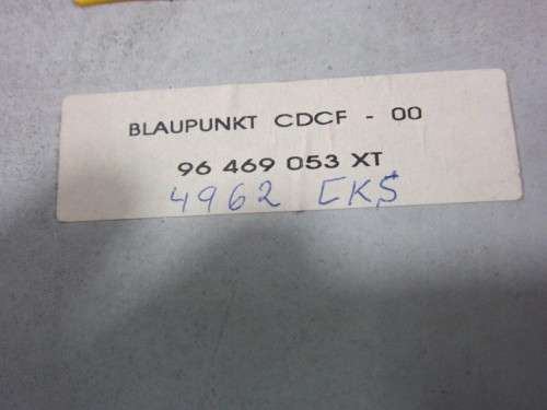 SISTEMA AUDIO / RADIO CD PEUGEOT 307 BREAK / SW (S1)(04.2002) 