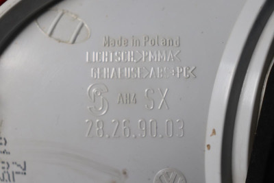 PILOTO TRASERO DERECHO, VOLKSWAGEN, TOUAREG (7L6)