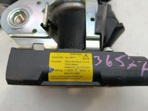 CINTURON SEGURIDAD DELANTERO DERECHO FIAT II BRAVO (198) 