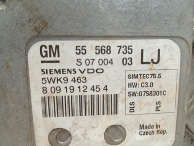 CENTRALITA MOTOR UCE, OPEL, ASTRA H GTC