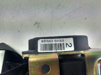 CINTURON SEGURIDAD TRASERO DERECHO, CITROEN, C4 BERLINA