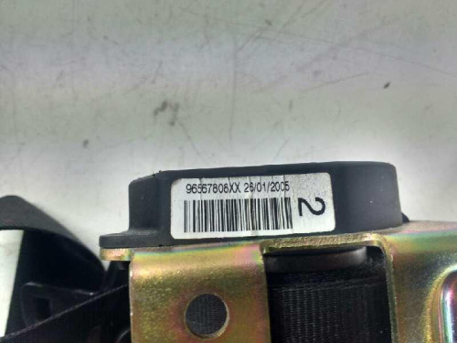  CINTURON SEGURIDAD TRASERO DERECHO CITROEN C4 BERLINA 